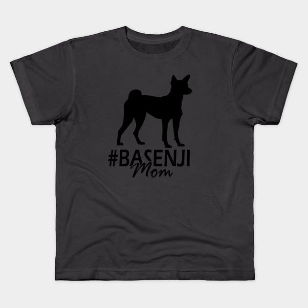 #Basenji Mom Kids T-Shirt by Rebranded_Customs